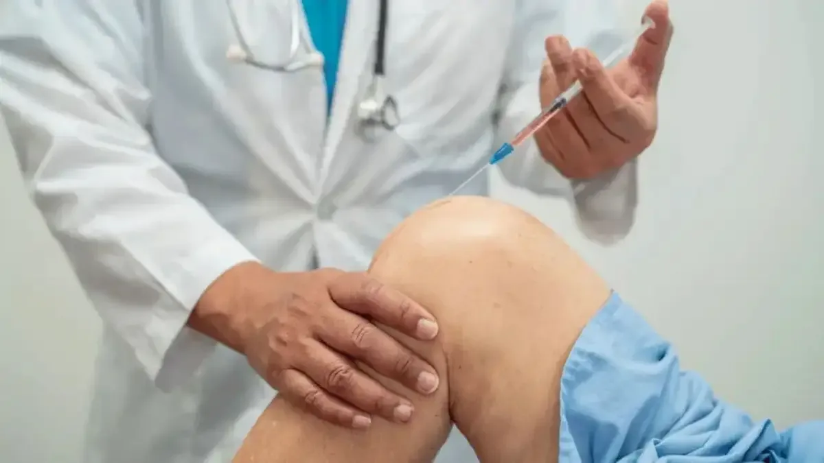 Precisa de repouso após infiltração no joelho